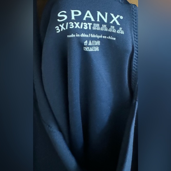 NWT SPANX Classic SunKissed Navy One Piece Swimsuit Plus Size 3X - Picture 9 of 9